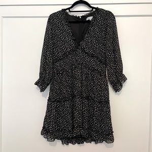 Polka Dot Long Sleeve Dress